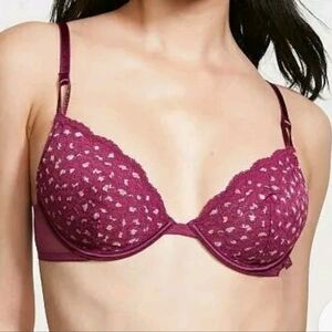 Victoria's Secret  Sexy Push Up Bra Size 34DD